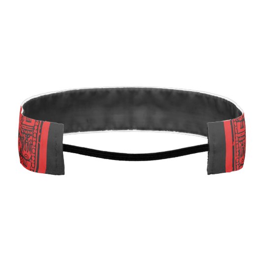 メキシコアステカサンストーンマイアンカレンダー2 アスレチックヘッドバンド (裏面)