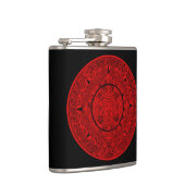 メキシコアステカサンストーンマイアンカレンダー2 フラスク (右)