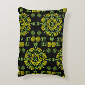 メキシコアステカンアートホームデコール アクセントクッション (裏面(縦))