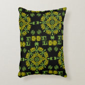 メキシコアステカンアートホームデコール アクセントクッション (正面(垂直))