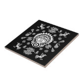 メキシコアステカンアートホームデコール タイル (側面)