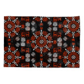 メキシコアステカンアートホームデコール 枕カバー (裏面-左)