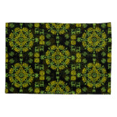 メキシコアステカンアートホームデコール 枕カバー (裏面-左)