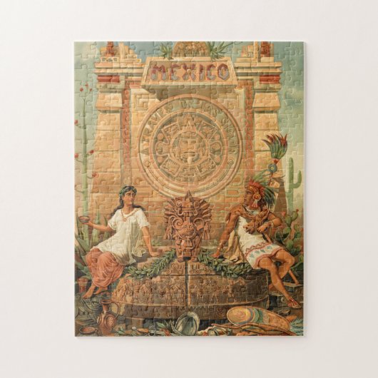 メキシコアトラベスデロスシグロス ジグソーパズル (縦)