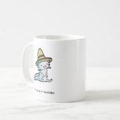 メキシコアホロートルのマグ コーヒーマグカップ (正面左)