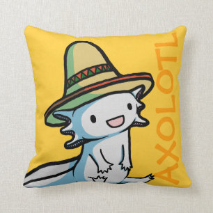 メキシコアホロートルの枕 クッション