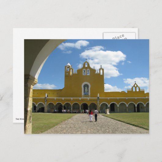 メキシコイザマル修道院 ポストカード (正面/裏面)