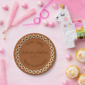 メキシコインスパイアバロ結婚のフェスタ紙プレート ペーパープレート (パーティー)