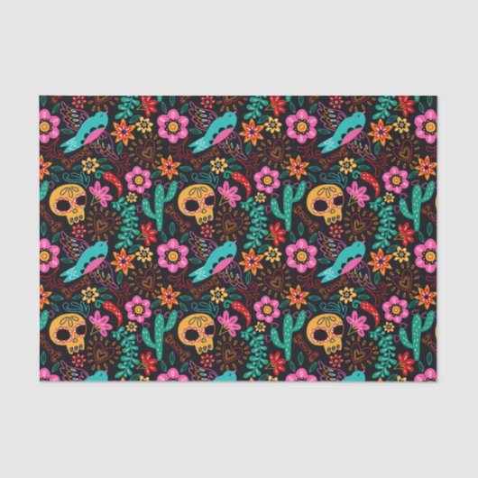 メキシコインスパイアパターンティッシュペーパー 薄葉紙 (正面)