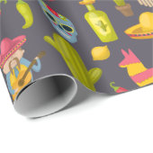 メキシコインスパイアパターン ラッピングペーパー (ロールコーナー)