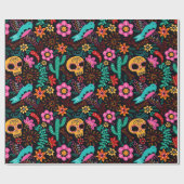 メキシコインスパイアパターン ラッピングペーパー (フラット)