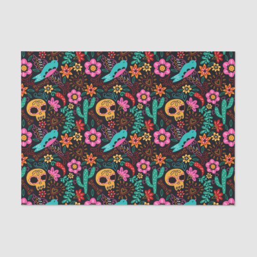 メキシコインスパイアパターン 薄葉紙 (正面)