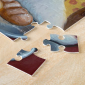 メキシコインスパイアフォーク白猫 ジグソーパズル (側面)