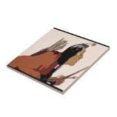 メキシコインディアンタイル タイル (側面)