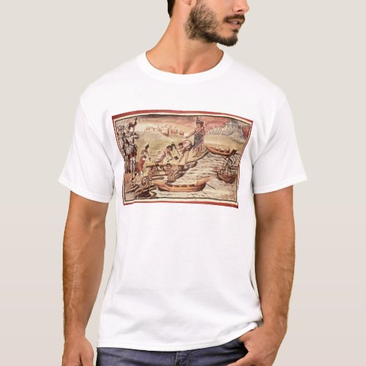メキシコインドのboatbuilders tシャツ (正面)