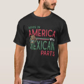 メキシコイーグルメキシカーノプライドカミ誇りを持ったサ Tシャツ (正面)