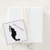 メキシコウェルカムバッグギフト結婚ラベル フェイバータグ (インサイチュ)