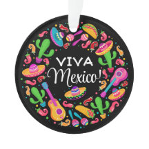メキシコオーナメント- 「戻る」を参照