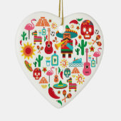 メキシコオーナメント- SRF セラミックオーナメント (右)