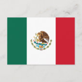 メキシコカップルのエンクロージャカード エンクロージャーカード (裏面)