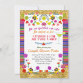 メキシコカップルシャワーフィエスタ招待状 招待状 (正面)