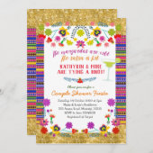 メキシコカップルシャワーフィエスタ招待状 招待状 (正面/裏面)