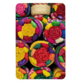 メキシコカラフルのウィッカー マグネット (縦)