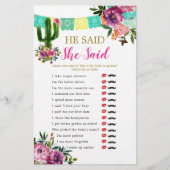 メキシコカラフルのタコの愛について彼は言った (正面)