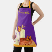 メキシコカラフルの死んだ砂糖スカル エプロン (インサイチュ)