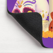 メキシコカラフルの死んだ砂糖スカル マウスパッド (コーナー)