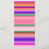 メキシコカラフルタコの恋ブライダルシャワーメニュー メニュー (裏面)