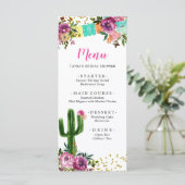 メキシコカラフルタコの恋ブライダルシャワーメニュー メニュー (スタンド正面)