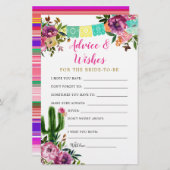 メキシコカラフルタコの愛のアドバイスと願い (正面/裏面)