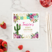 メキシコカラフルタコの愛の紙ナプキン スタンダードカクテルナプキン (インサイチュ)