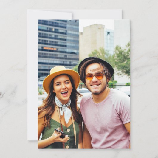 メキシコカラフルタコ「恋カップルのシャワーを浴びる 招待状 (裏面)