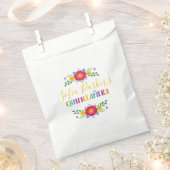 メキシコカラフルフィエスタキンセニェラ フェイバーバッグ (クリップ留めされた状態)