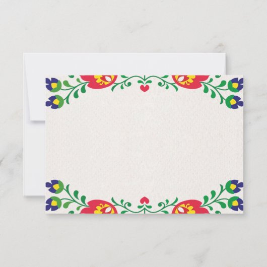 メキシコカラフルフィエスタフローラ結婚植物薬 セーブザデート (裏面)