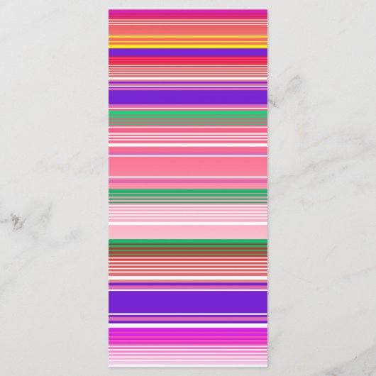 メキシコカラフルフィエスタフローラ誕生日 メニュー (裏面)