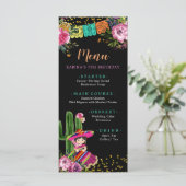 メキシコカラフルフィエスタフローラ誕生日 メニュー (スタンド正面)