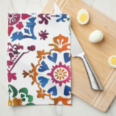 メキシコカラフルンスタータイル キッチンタオル (四つ折り)