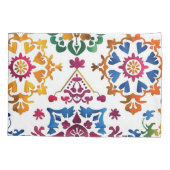 メキシコカラフルンスタータイル 枕カバー (裏面)