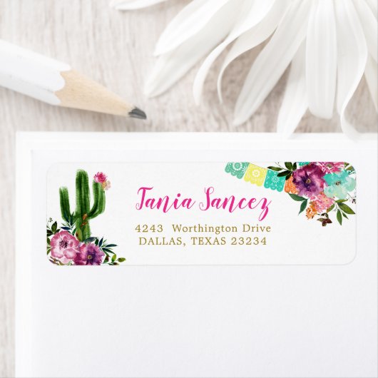 メキシコカラフルンタコの恋住所 シール (インサイチュ)