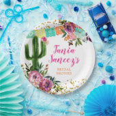 メキシコカラフルンタコアウトラブ紙プレート ペーパープレート (パーティー)