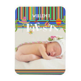 メキシコカラフルンフィエスタサボテン赤ちゃんシャワー マグネット