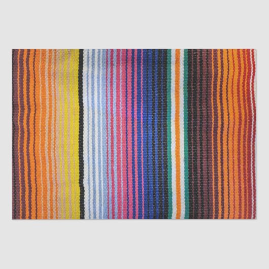 メキシコカラフルンフィエスタデザイン 薄葉紙 (正面)