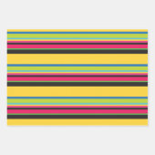 メキシコカラフルンフィエスタパターン ラッピングペーパーシート (正面2)