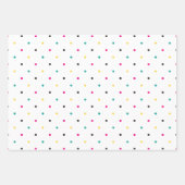 メキシコカラフルンフィエスタパターン ラッピングペーパーシート (正面3)