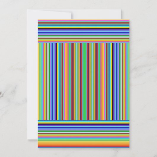 メキシコカラフルンフィエスタ赤ちゃんシャワー サンキューカード (裏面)