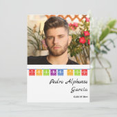 メキシコカラフルンフィエスタ2024卒業パーティー サンキューカード (スタンド正面)