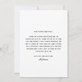 メキシコカラフルンフィエスタ2024卒業パーティー サンキューカード (裏面)